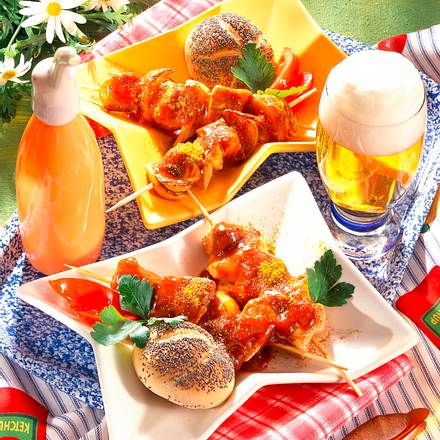Würziger Putenschaschlik Rezept