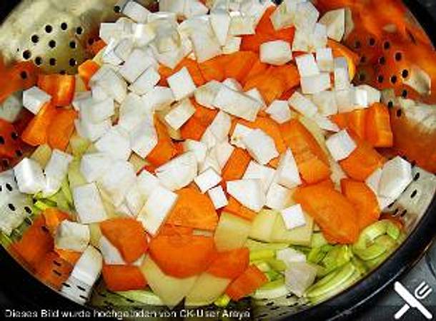 Würziger Rosenkohleintopf mit Rindfleisch Rezept Würziger Rosenkohleintopf mit Rindfleisch Rezept