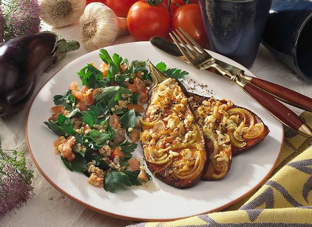 Würziges Auberginenmus Rezept Würziges Auberginenmus Rezept