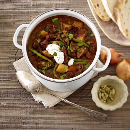 Würziges Lamm-Gulasch (mit Kardamom) Rezept