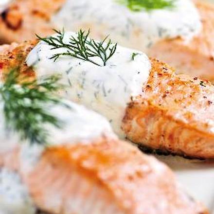 Würzlachs mit Meerrettich-Kartoffelgratin Rezept Würzlachs mit Meerrettich-Kartoffelgratin Rezept