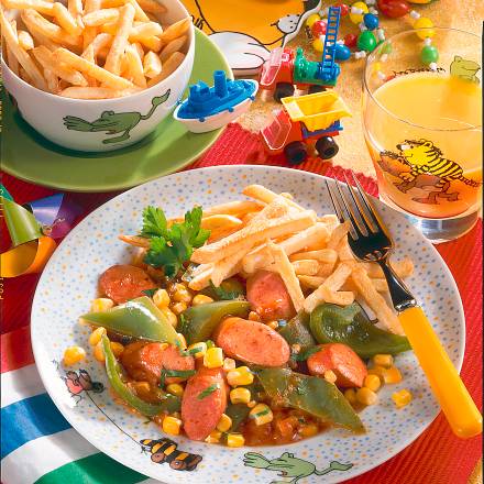 Wurstgulasch Rezept Wurstgulasch Rezept