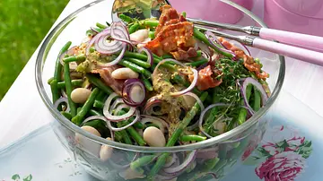 Würziger Bohnensalat Rezept - Foto: LECKER @ Bauer Media Group Würziger Bohnensalat Rezept - Foto: LECKER @ Bauer Media Group