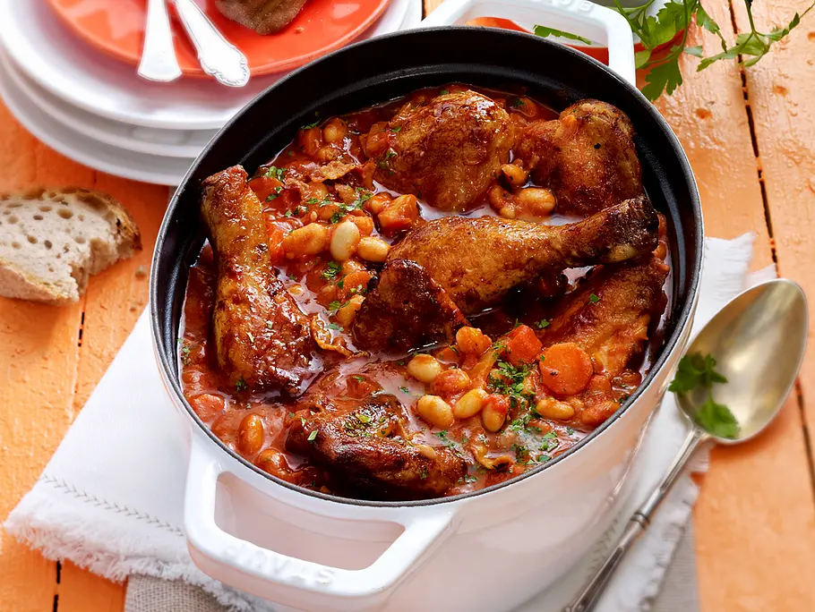 Würziger Hähnchen-Bohnen-Eintopf Rezept Würziger Hähnchen-Bohnen-Eintopf Rezept