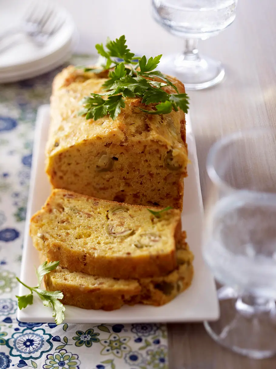Würziger Thunfisch Kastenkuchen Rezept Würziger Thunfisch Kastenkuchen Rezept