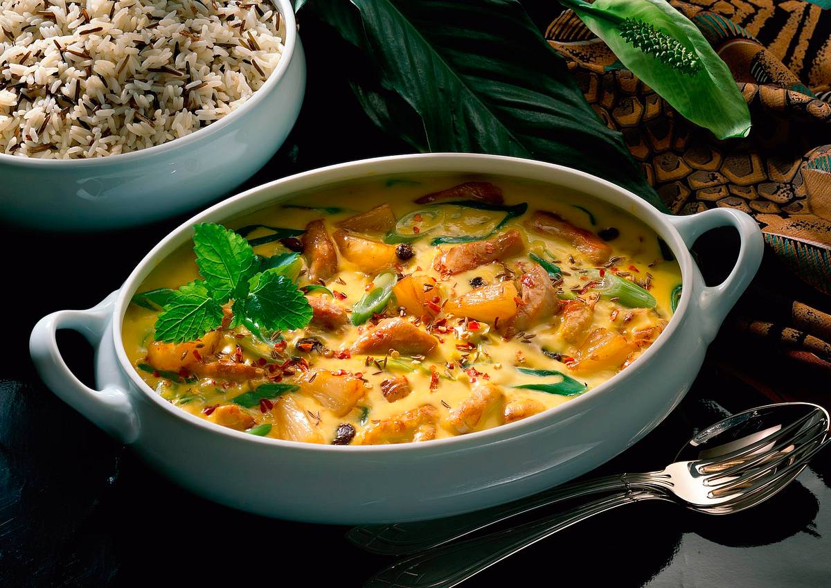 Würziges Putencurry Rezept