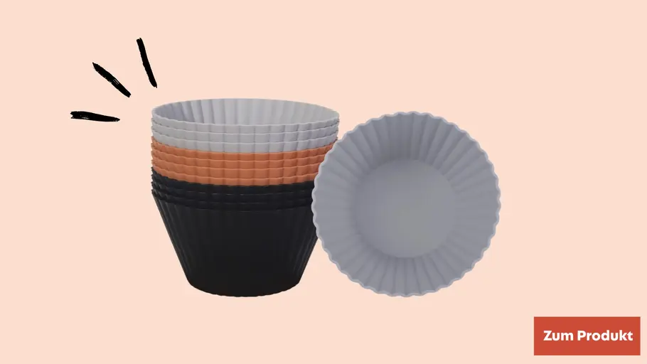 XL-Silikon-Muffinförmchen von Super Kitchen