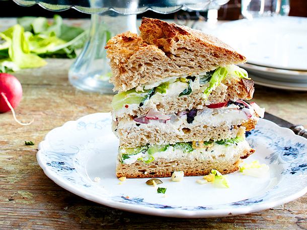 XXL-Sandwichtorte Rezept