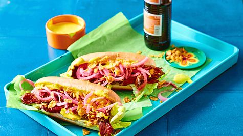 Yellow-Submarine-Hotdog Rezept - Foto: House of Food / Food Experts KG