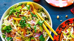 Yucatan-Salat mit Pulled Chicken Rezept - Foto: House of Food / Bauer Food Experts KG