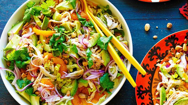 Yucatan-Salat mit Pulled Chicken Rezept - Foto: House of Food / Bauer Food Experts KG