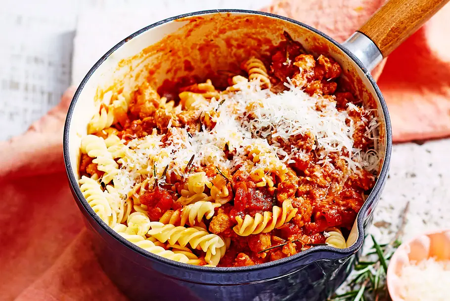 zackige Veggie-Bolognese Rezept Zackige Veggie-Bolognese Rezept