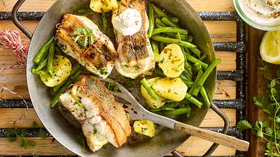 Zander „Anglerglück“ Rezept - Foto: House of Food / Bauer Food Experts KG