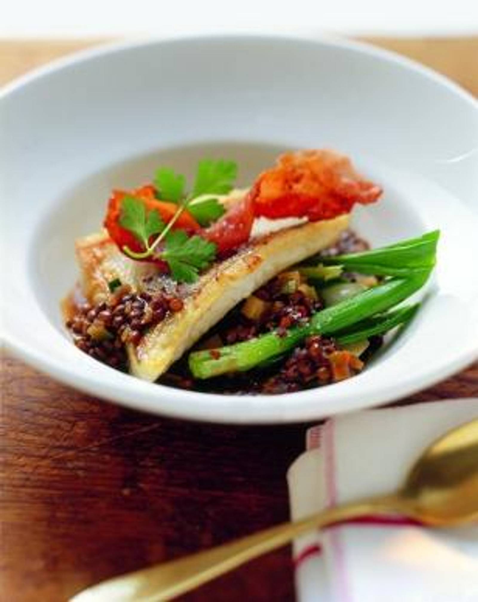 Zander auf Linsen à la Alfons Schuhbeck Rezept | LECKER