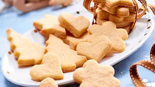 Zarte Vanilleplätzchen Rezept - Foto: LECKER @ Bauer Media Group Zarte Vanilleplätzchen Rezept - Foto: LECKER @ Bauer Media Group