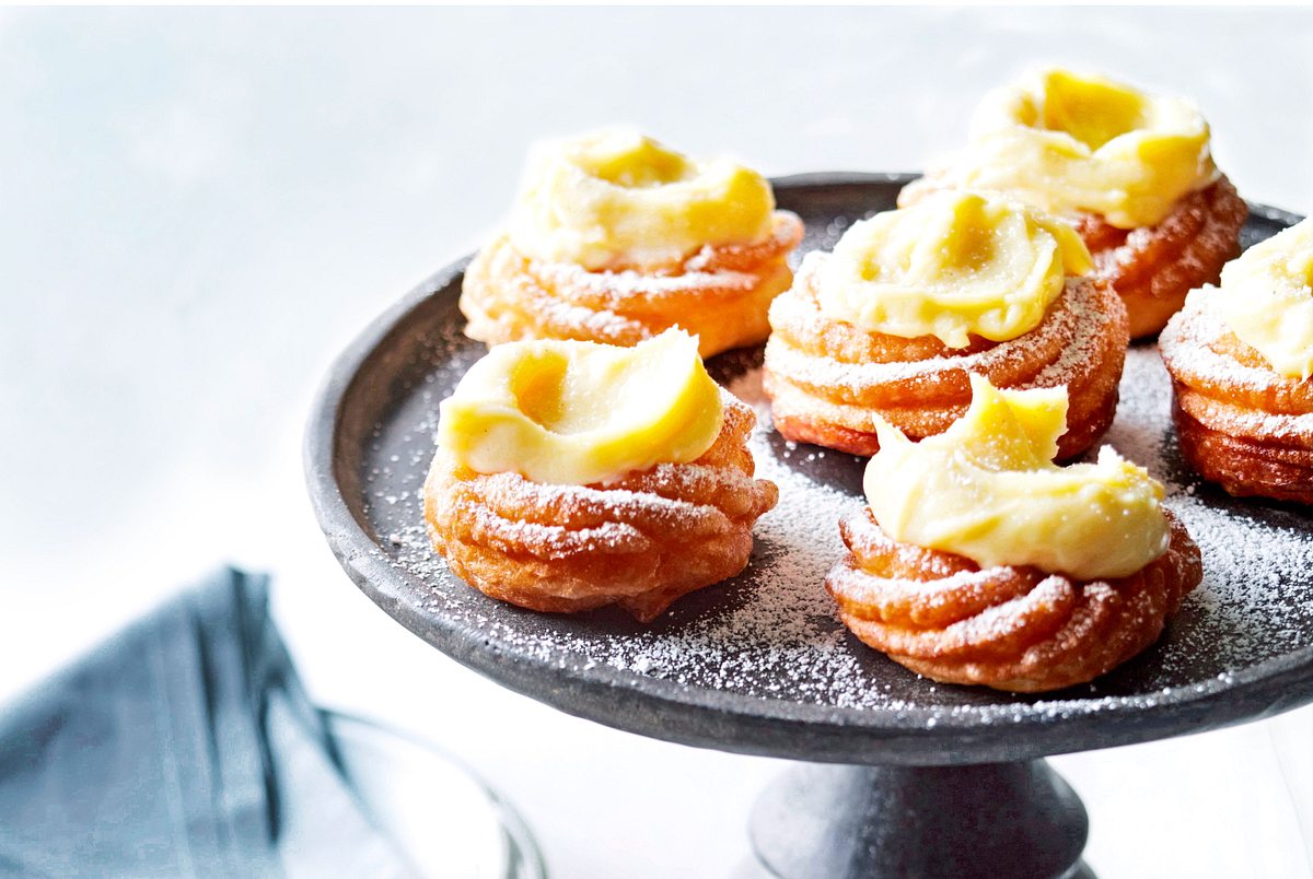 „Zeppole di San Giuseppe“-Teilchen Rezept