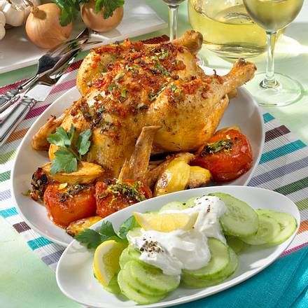 Zigeuner-Hähnchen Rezept Zigeuner-Hähnchen Rezept