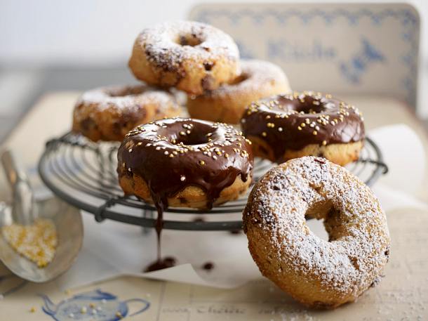 Zimt-Nougat-Donuts Rezept Zimt-Nougat-Donuts Rezept