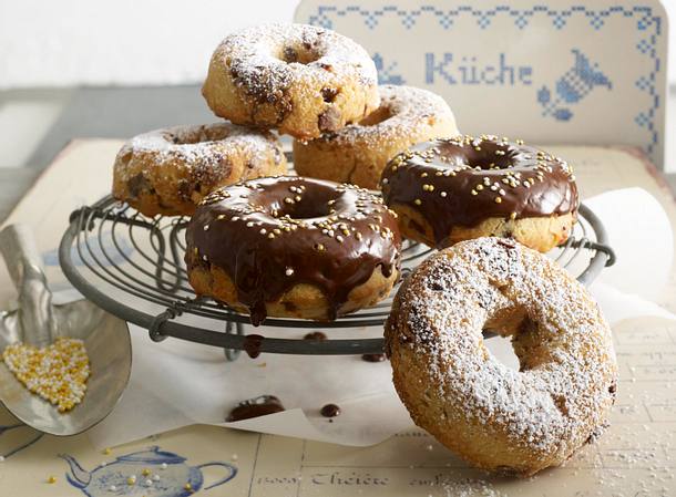 Zimt-Nougat-Donuts Rezept