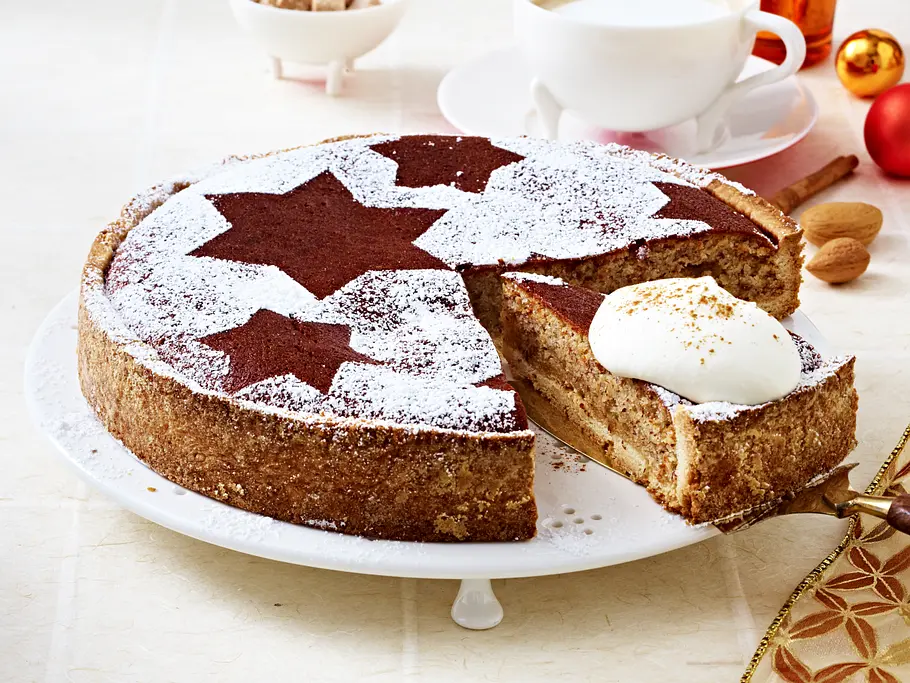 Zimtkuchen mit Mandeln Rezept