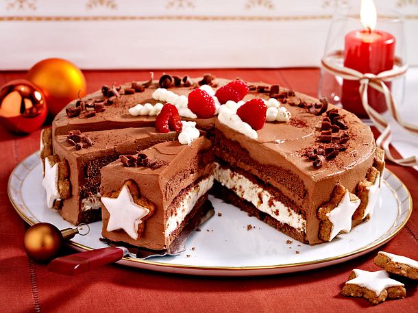 Schoko-Zimtstern-Torte Rezept Schoko-Zimtstern-Torte Rezept