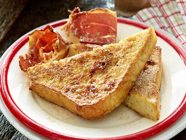 Zimttoast mit Bacon Rezept Zimttoast mit Bacon Rezept