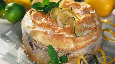 Zitronen-Eischnee-Torte Rezept - Foto: LECKER @ Bauer Media Group
