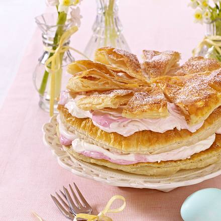 Zitronen-Fächer-Torte Rezept