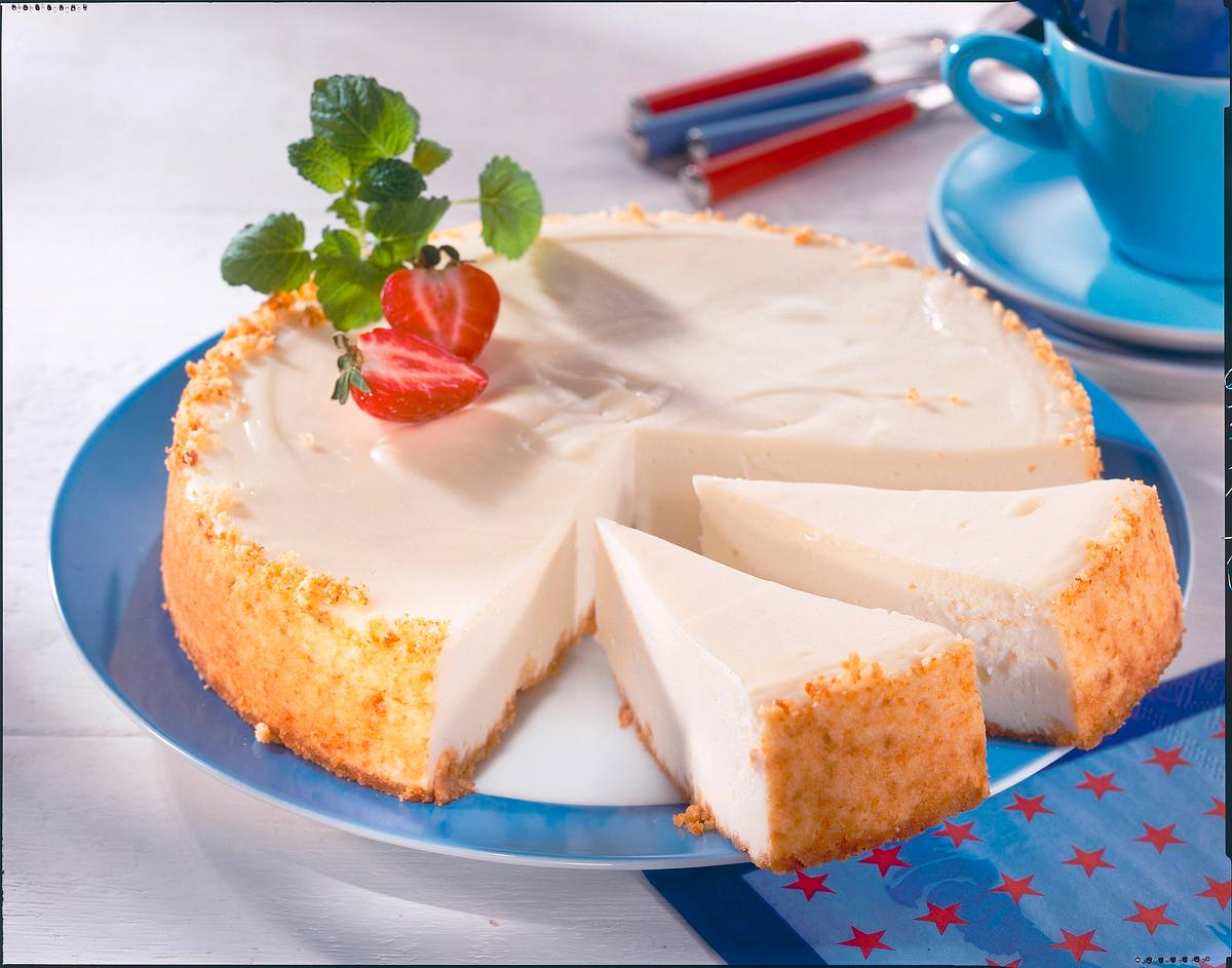 Zitronen-Frischkäse-Torte Rezept