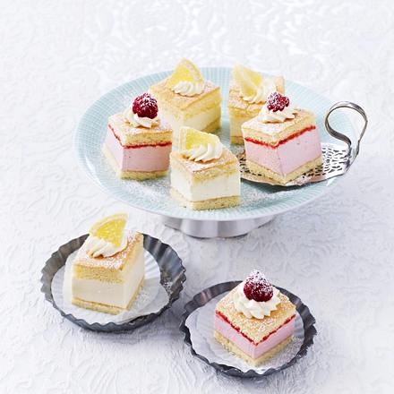 Zitronen-Himbeer-Häppchen Rezept Zitronen-Himbeer-Häppchen Rezept