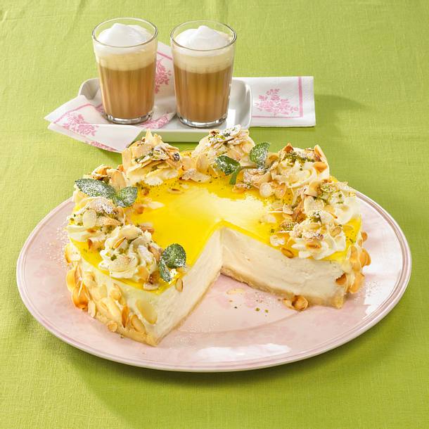 Zitronen-Käsekuchen Rezept
