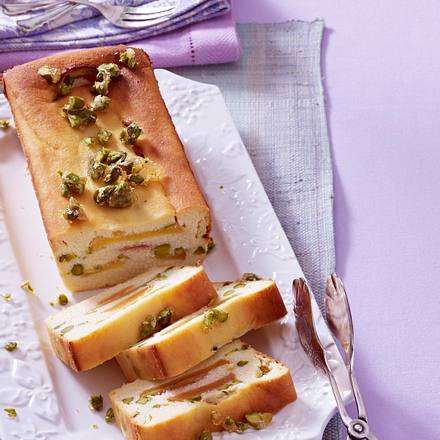 Zitronen-Käsekuchen mit Pfirsichen Rezept Zitronen-Käsekuchen mit Pfirsichen Rezept