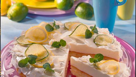 Zitronen-Limetten-Torte Rezept - Foto: Maass