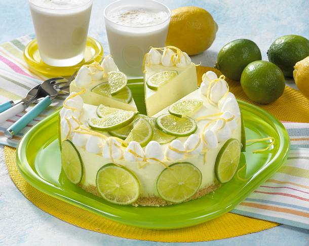 Zitronen-Limettentorte Rezept Zitronen-Limettentorte Rezept