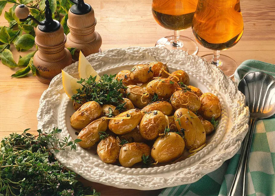 Zitronen-Ofen-Kartoffeln Rezept Zitronen-Ofen-Kartoffeln Rezept