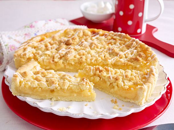 Zitronen-Streuseltarte Rezept