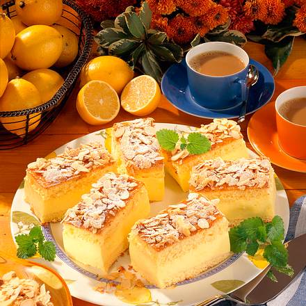 Zitronencreme-Schnitten Rezept Zitronencreme-Schnitten Rezept