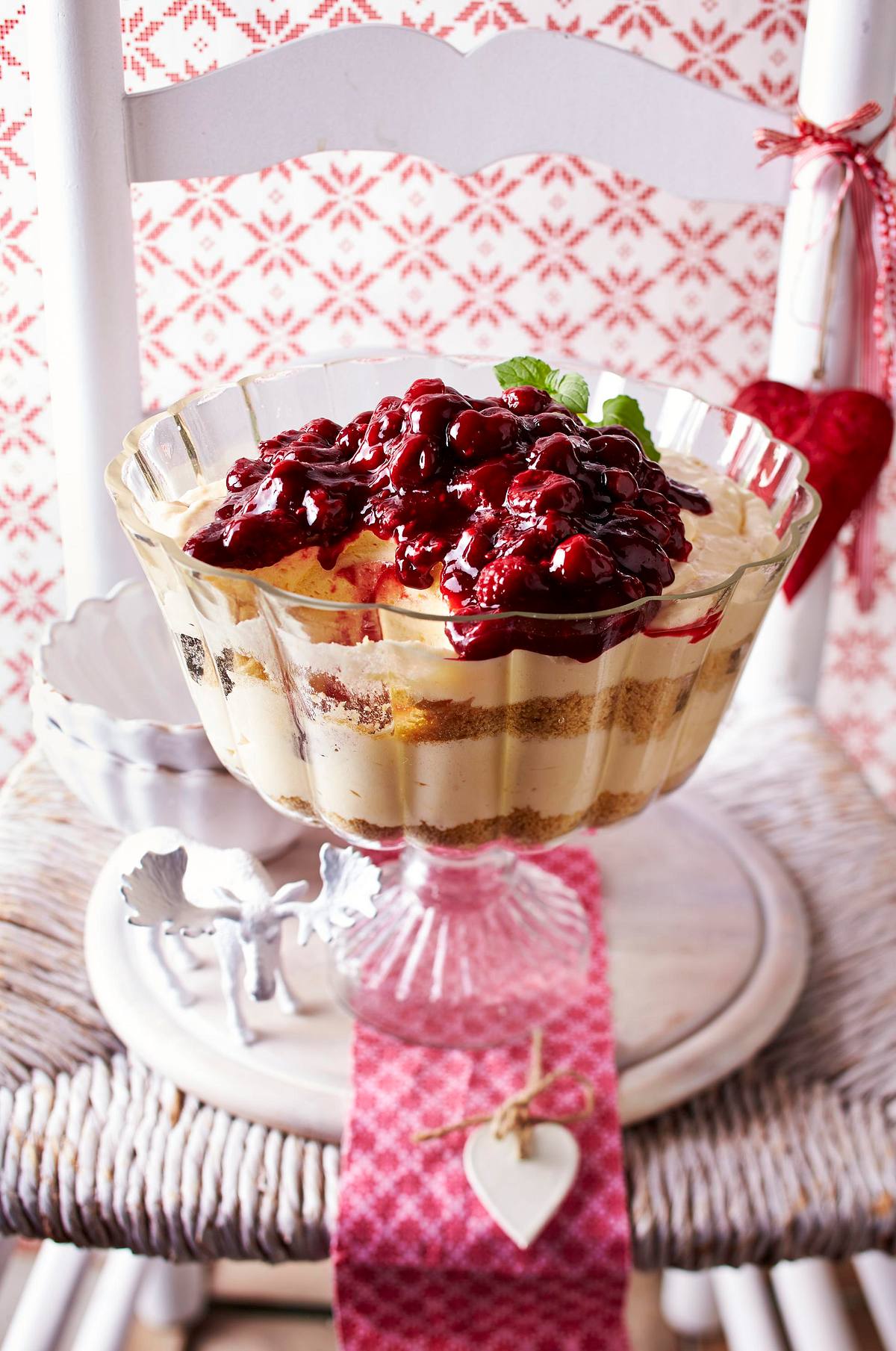 Zitronencreme-Shortbread-Trifle Rezept