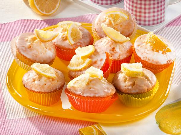 Zitronenmuffins Rezept Zitronenmuffins Rezept