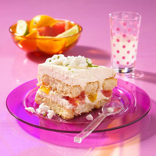 Zitrusfrüchte-Tiramisu Rezept Zitrusfrüchte-Tiramisu Rezept