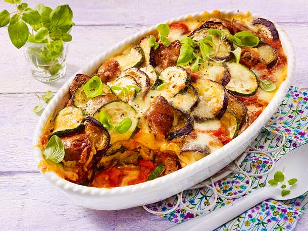 Zucchini-Tomaten-Auflauf Rezept