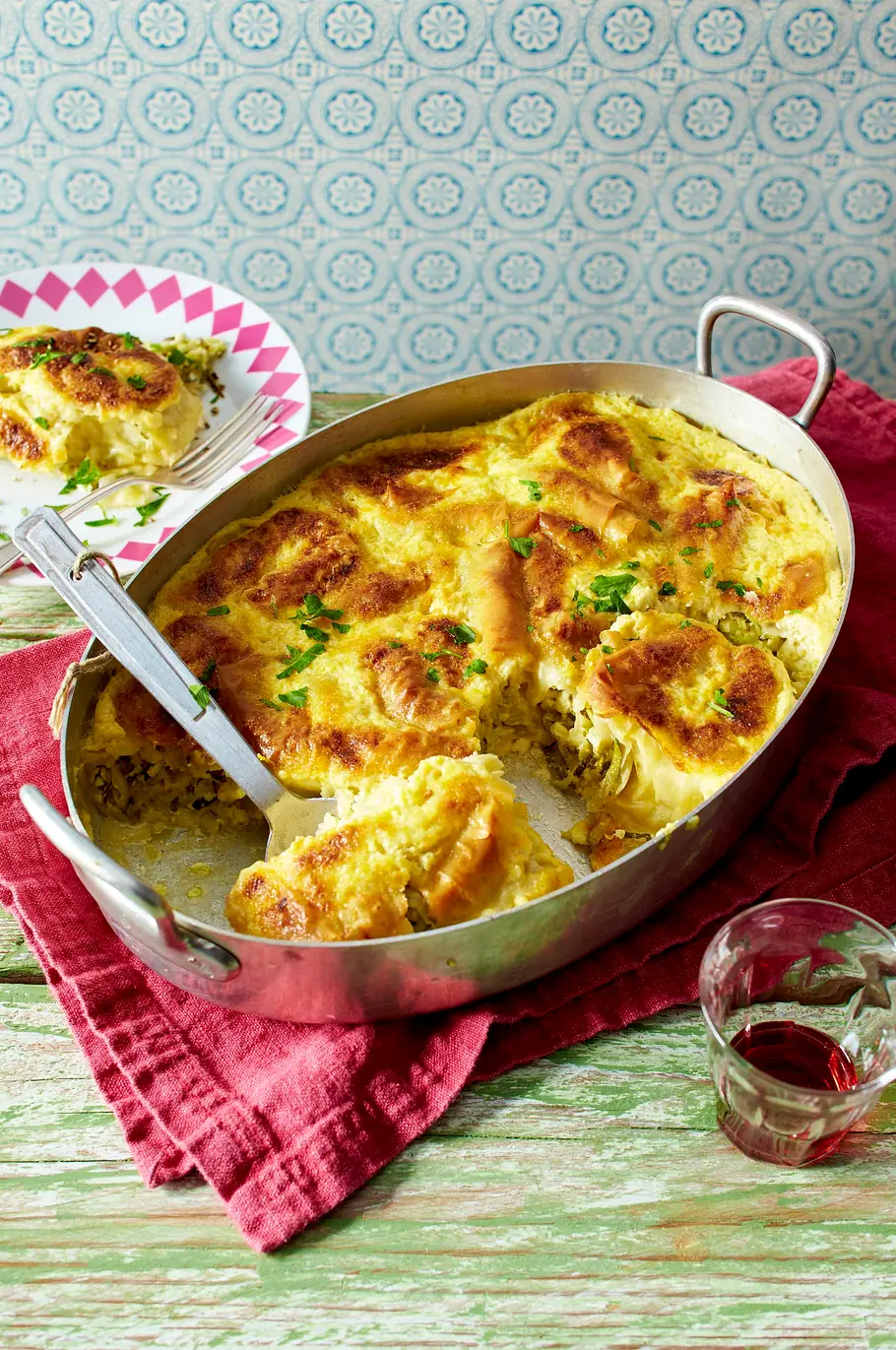 Zucchini-Börek mit Feta Rezept Zucchini-Börek mit Feta Rezept