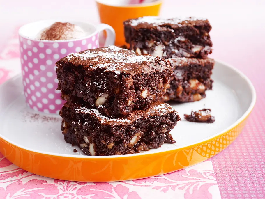 Zucchini-Brownies Rezept Zucchini-Brownies Rezept