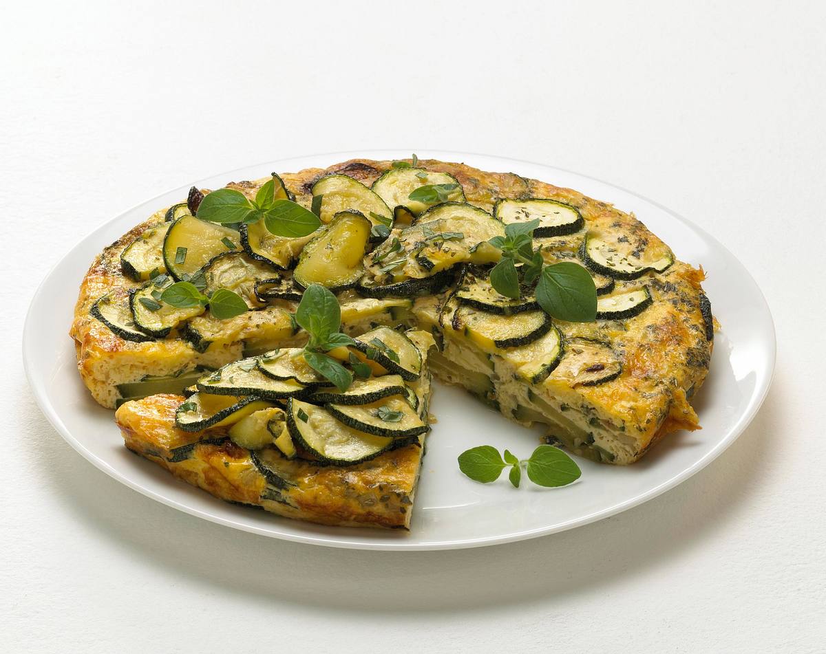 Zucchini- Eierpfanne Rezept