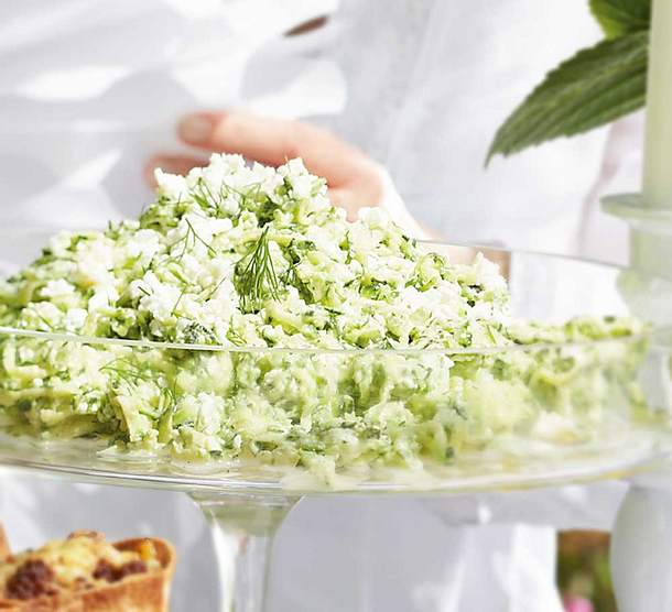 Zucchini-Feta-Salat Rezept Zucchini-Feta-Salat Rezept