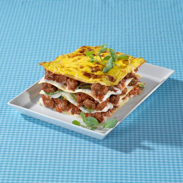 Zucchini-Hack-Lasagne Rezept Zucchini-Hack-Lasagne Rezept