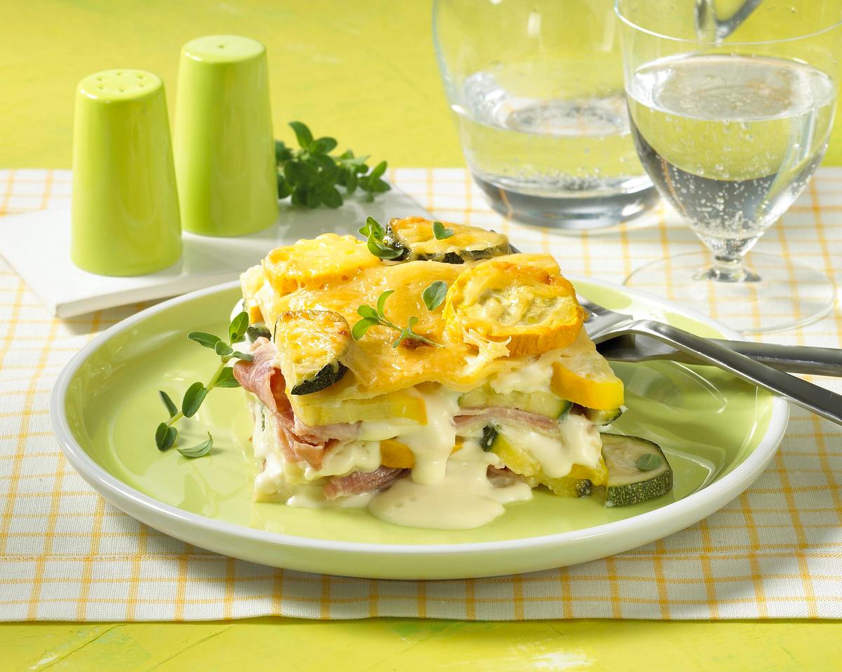 Zucchini-Lasagne Rezept