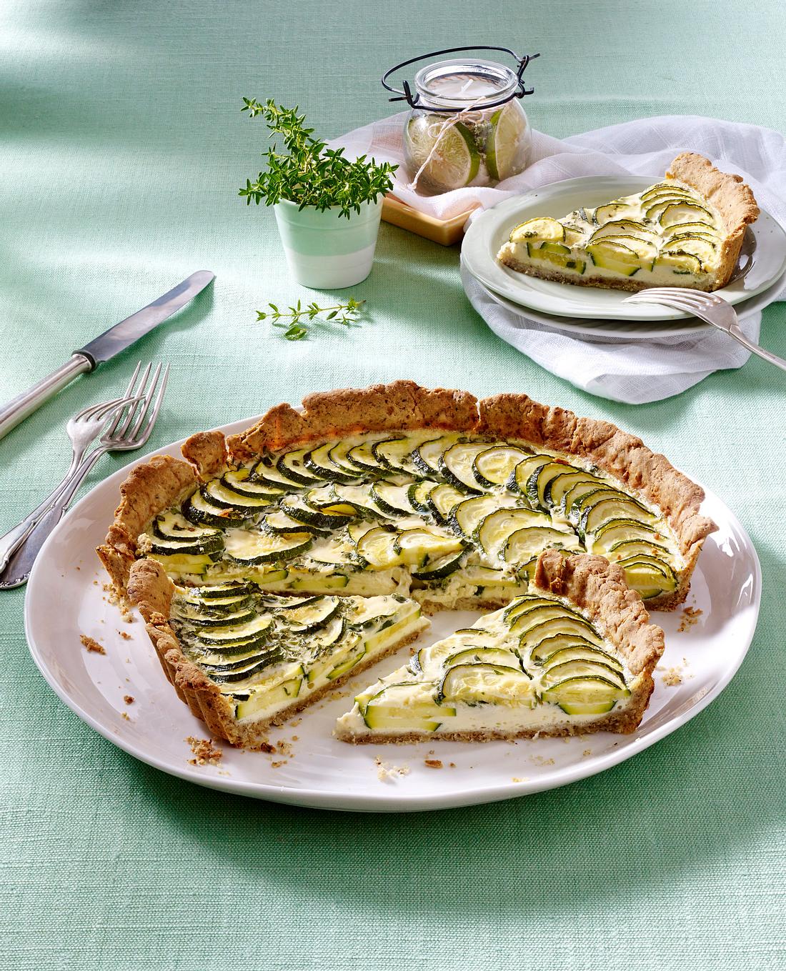 Zucchini-Quiche Rezept | LECKER