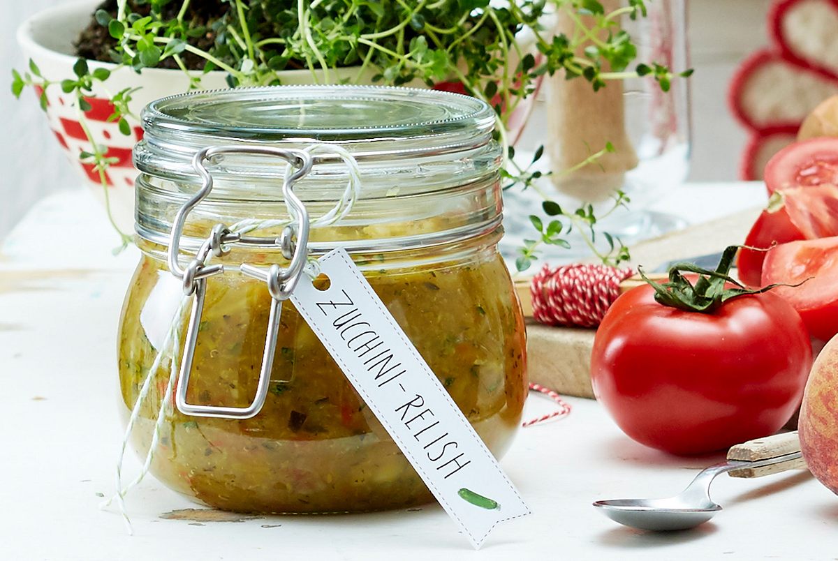 Zucchini-Relish Rezept