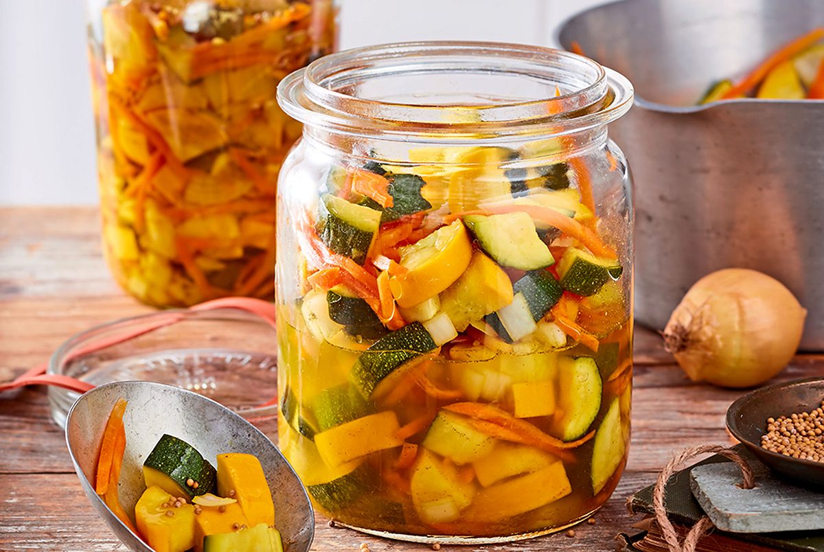 zucchini süß sauer eingelegt ohne kochen